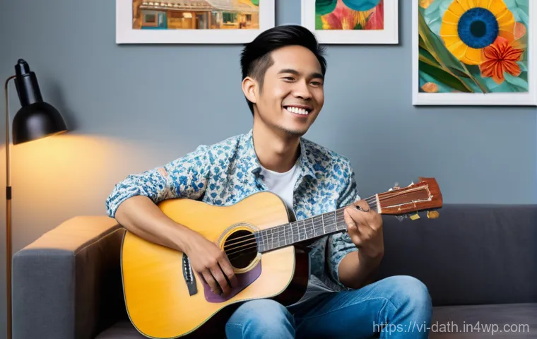 데이터 분석을 통한 예술가의 작업 개선 - **A Vietnamese digital artist leveraging data for creative insights.**
    A vibrant, modern studio ...