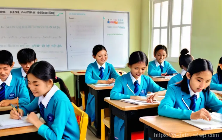 데이터 기반 예술 교육 프로그램 개발 - Here are three detailed image generation prompts in English: