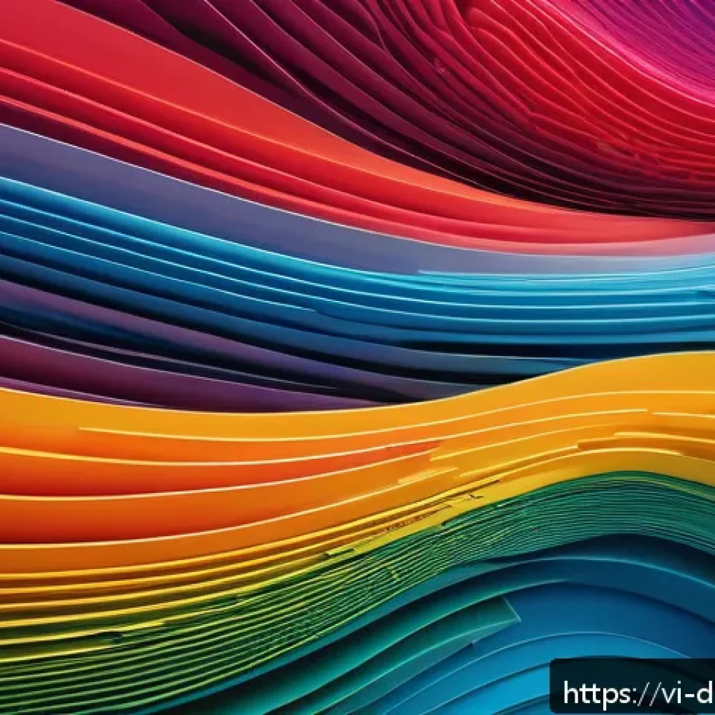 비주얼 아트와 데이터의 융합 사례 - A vibrant, dynamic digital artwork illustrating seasonal climate changes through colorful abstract p...